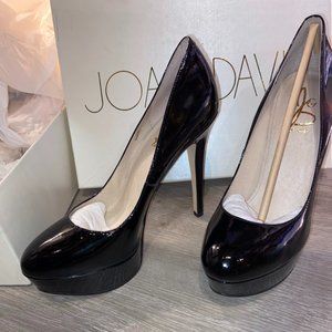 Joan & David Black Danicolette Platform Pumps 8.5